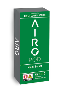 AiroPod Miami Gelato package. 